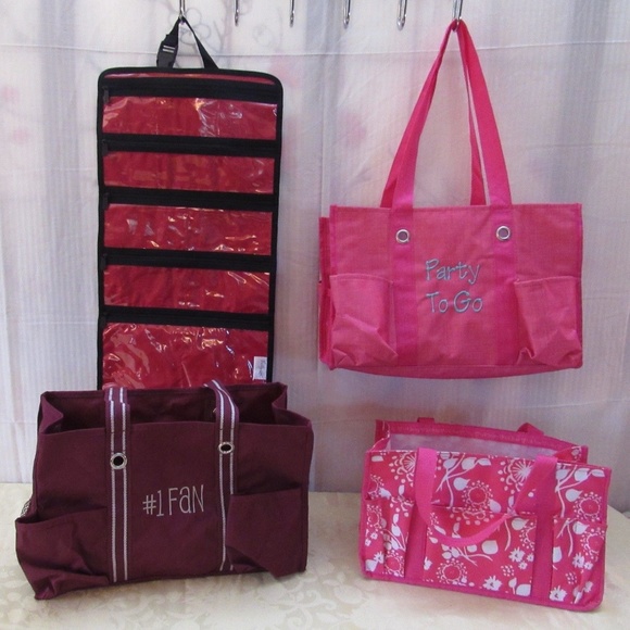 Thirty-One Handbags - (4) pc Mixed Lot Thirty-One Bags